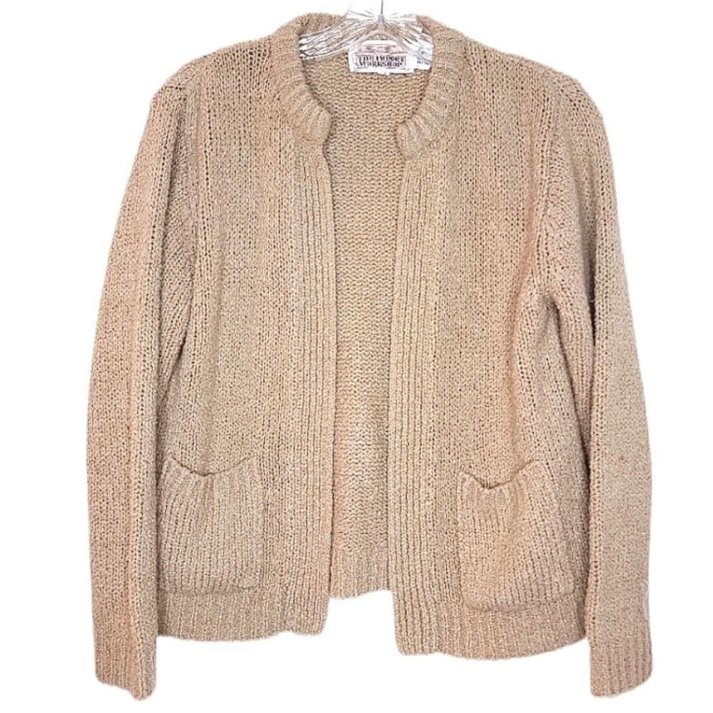 VINTAGE the import workshop open front comfortable cardigan sweater